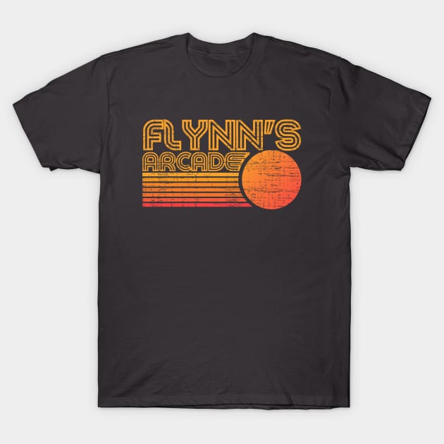 Flynns Arcade 80s retro vintage T-Shirt by Myartstor 